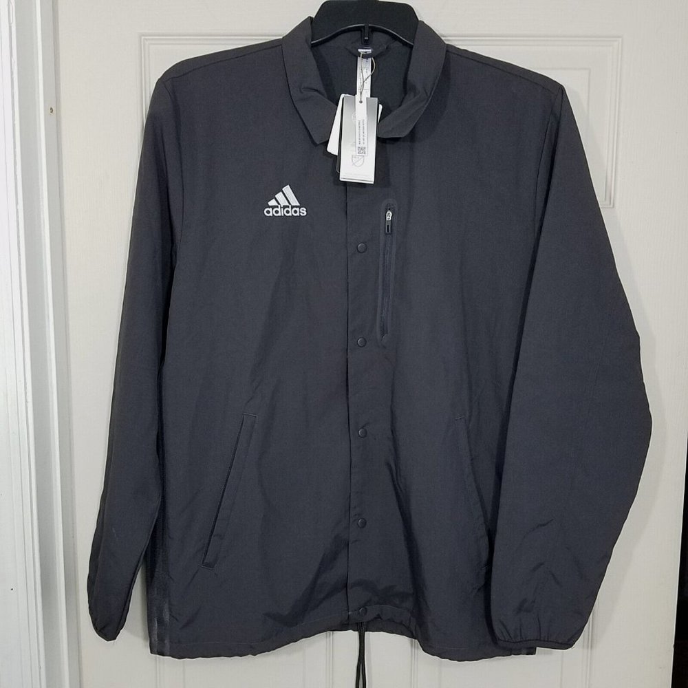 Adidas MLS Anthem Button Up Track Jacket Men's sz Medium